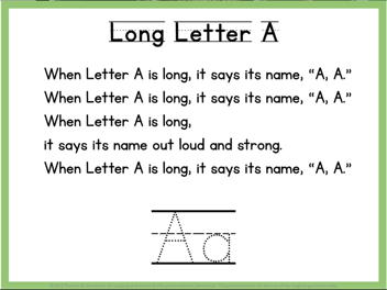 Long Letter A