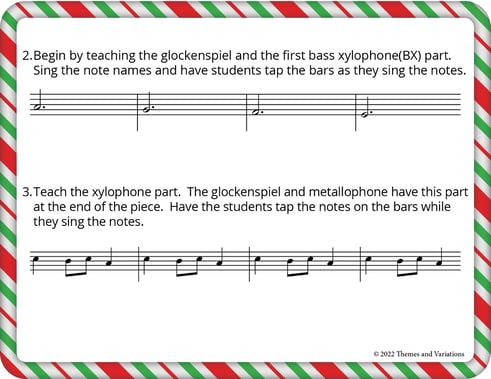 Carol of the Bells Orff Projectable2