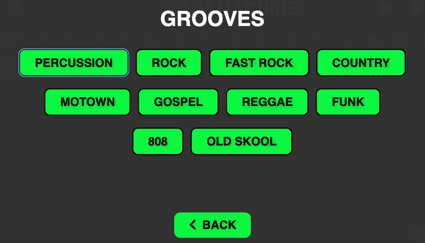 Drum Machine - Grooves