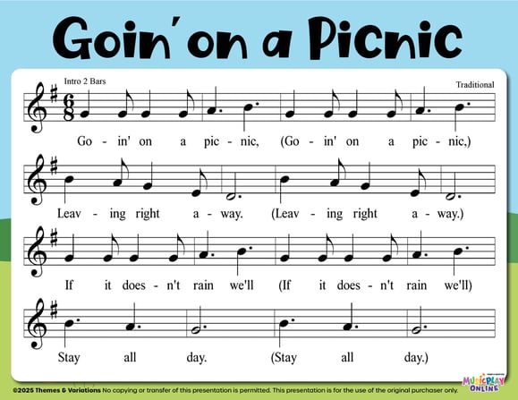 Goin’ on a Picnic Notation - New1