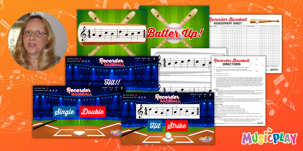 How to Use Recorder Baseball and Poison Recorder in the Classroom Webinar with Nancy Otto Thumbnail