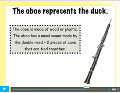 Duck what instrument? Oboe