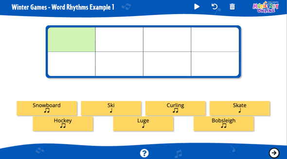 Olympic Word Rhythms