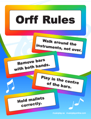 Orff Rules Sample