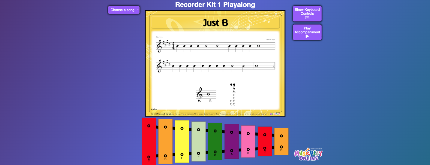 Recorder Glockenspiel