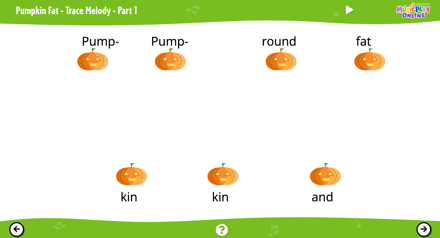 Pumpkin fat trace melody