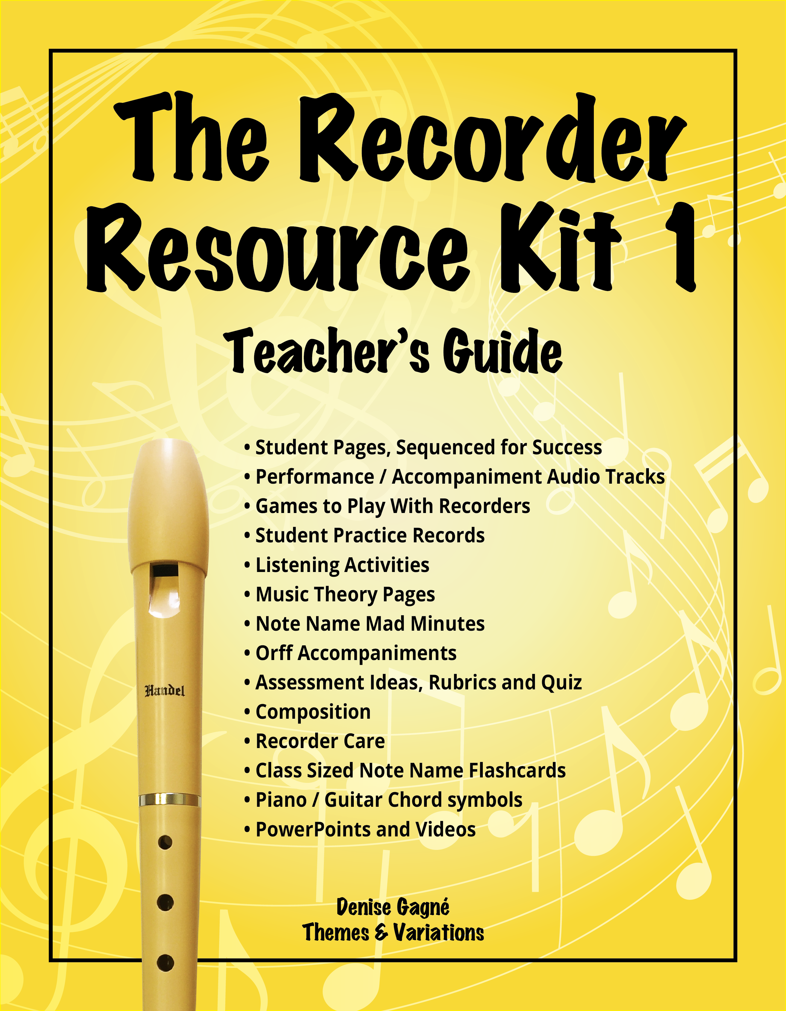 The Recorder Resource Kit 1 Teachers Guide Cover