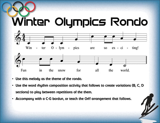 Winter Olympics Rondo & Rhythm2