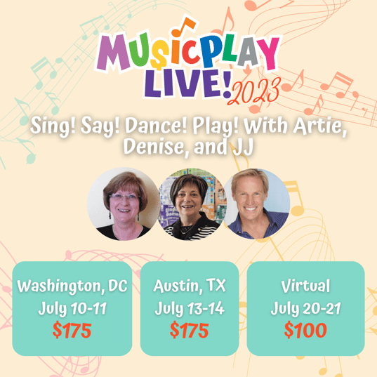 MusicplayLive 2023 Sing! Say! Dance! Play! With Artie, Denise, and JJ IG